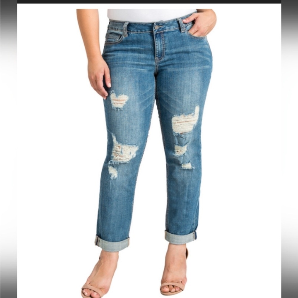 Molly and Isadora Boyfriend Jeans Size 10